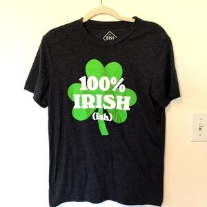 Well Worn Brand 100% Irish (Ish) Unisex T-Shirt Medium Cotton / Polyester NWOT